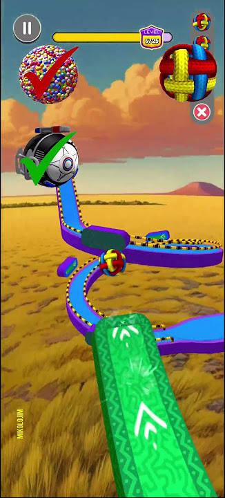 Only Collect Skip It Token By Using Two Sets Of Balls #goingballs #ballgame