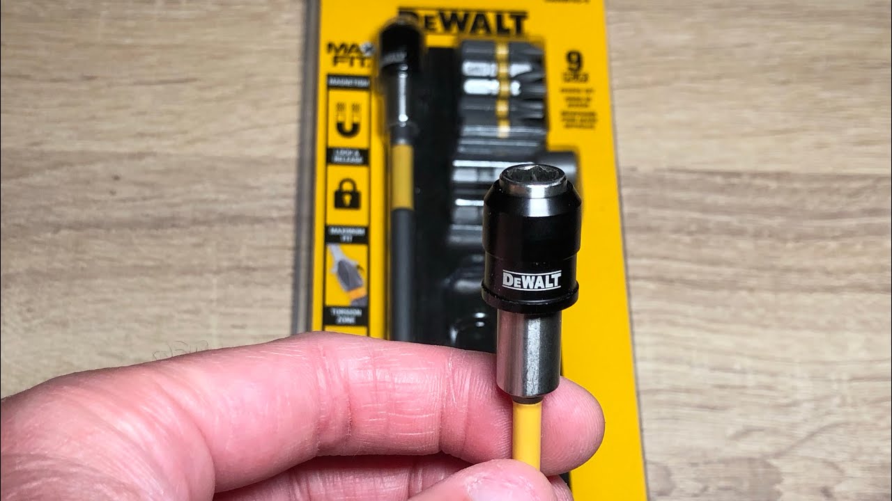 Dewalt MAX FIT locking bit adapter first look and comparison 👍 