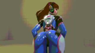 Overwatch -- D.Va Porn (Bootilicious)