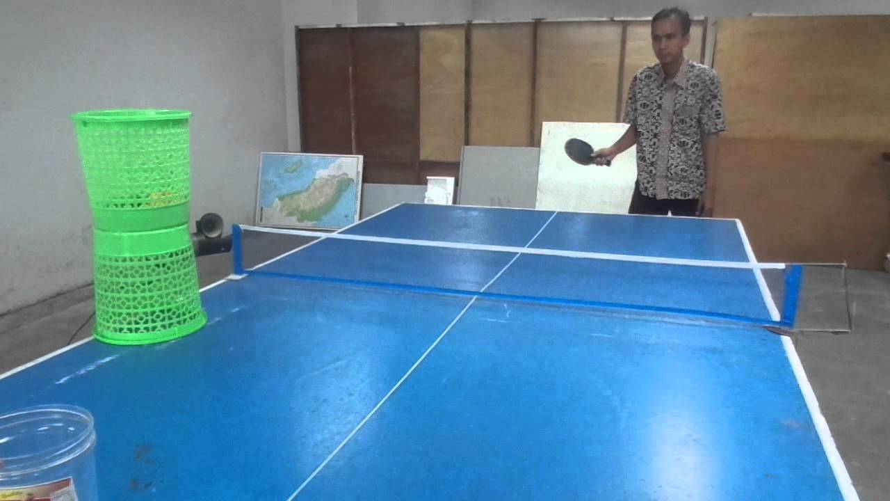 Alat Pelontar Bola Tenis Meja YouTube