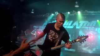 Annihilator - Tricks And Traps | Live in Belgrade | GoPro (front rows)