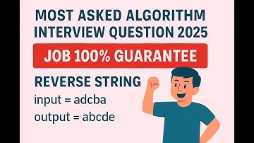 Reverse a String in JavaScript | Most Asked Interview Coding Question
