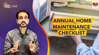 5 Annual Home Maintenance Checklist for a Stress-Free Year | Utec