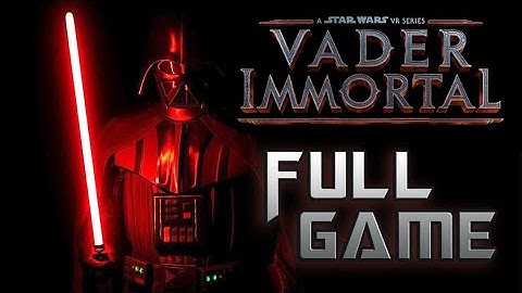Vader Immortal: A Star Wars VR Series FULL GAME (PSVR) No Commentary