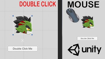 Double click mouse in Unity