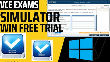 How To Download & Install VCE Exam Simulator 2.9.1 Free Trial For Windows