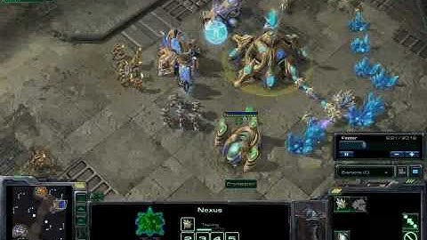 Starcraft 2 Beta - Pycckuu vs. Frontdoor vs. Rapt Commentary p1