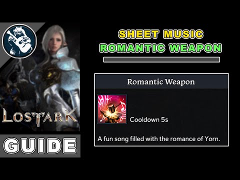 How to Get Romantic Weapon in Lost Ark | Sheet Music Guide - YouTube