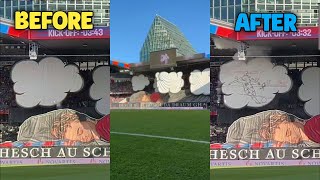 Amazing Creativity Tifo From Fc Basel Fans 😱😱🇨🇭 The Most Creative Tifo so Far in 2023?