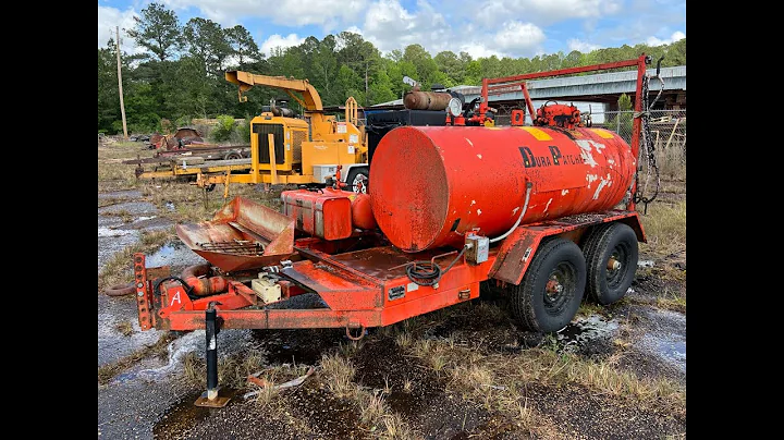 2008 Duraco 125DJT Asphalt Dura Patcher SN527 Lot#706