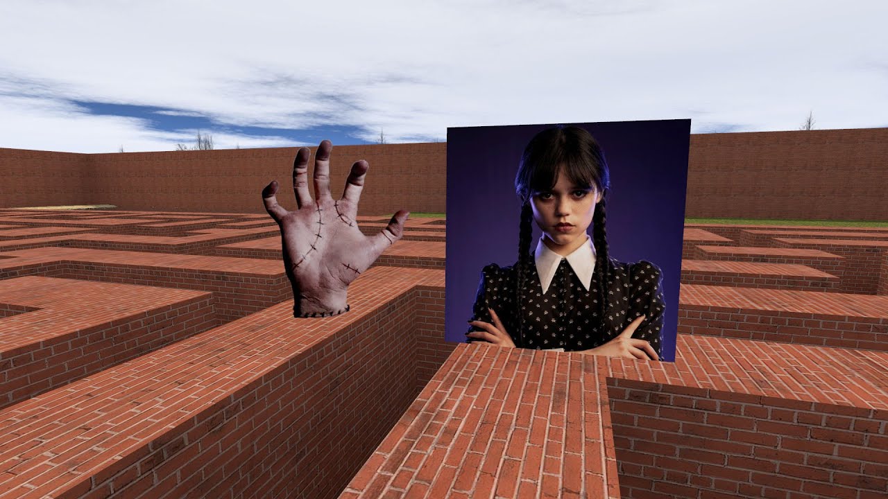 Wednesday Addams Nextbot Gmod