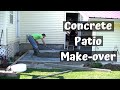 How To Pour New Concrete Over Old Concrete | Stamped Concrete Patio