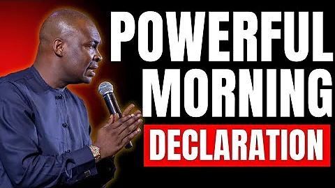 DECLARE THESE SCRIPTURES EVERY MORNING BEFORE GOING OUT l APOSTLE jOSHUA  SELMAN