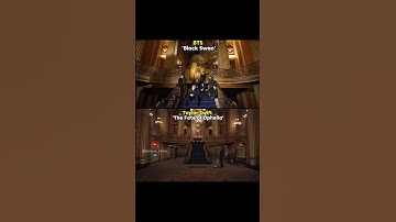 The Iconic Black Swan Set in Taylor Swift song.⚡ #bts #taylorswift #shorts #fypviral