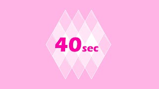 40 Second Timer (Basic Pink)