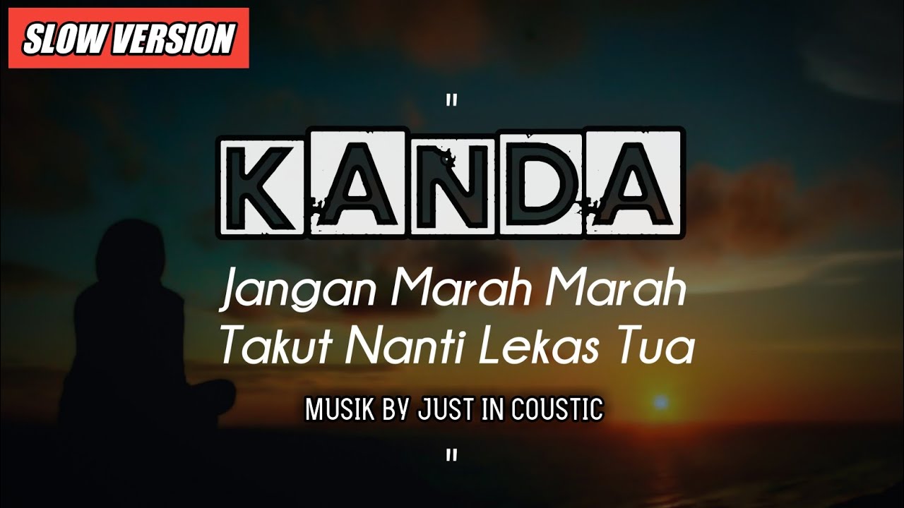 Kanda jangan marah marah