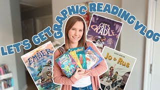 Let’s Get Graphic Reading Vlog | Reading Graphic Novels for 24 Hours! 📚