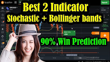 Best 2 Indicator Stochastic + Bollinger bands of 2018 90% Win Prediction | iq option strategy