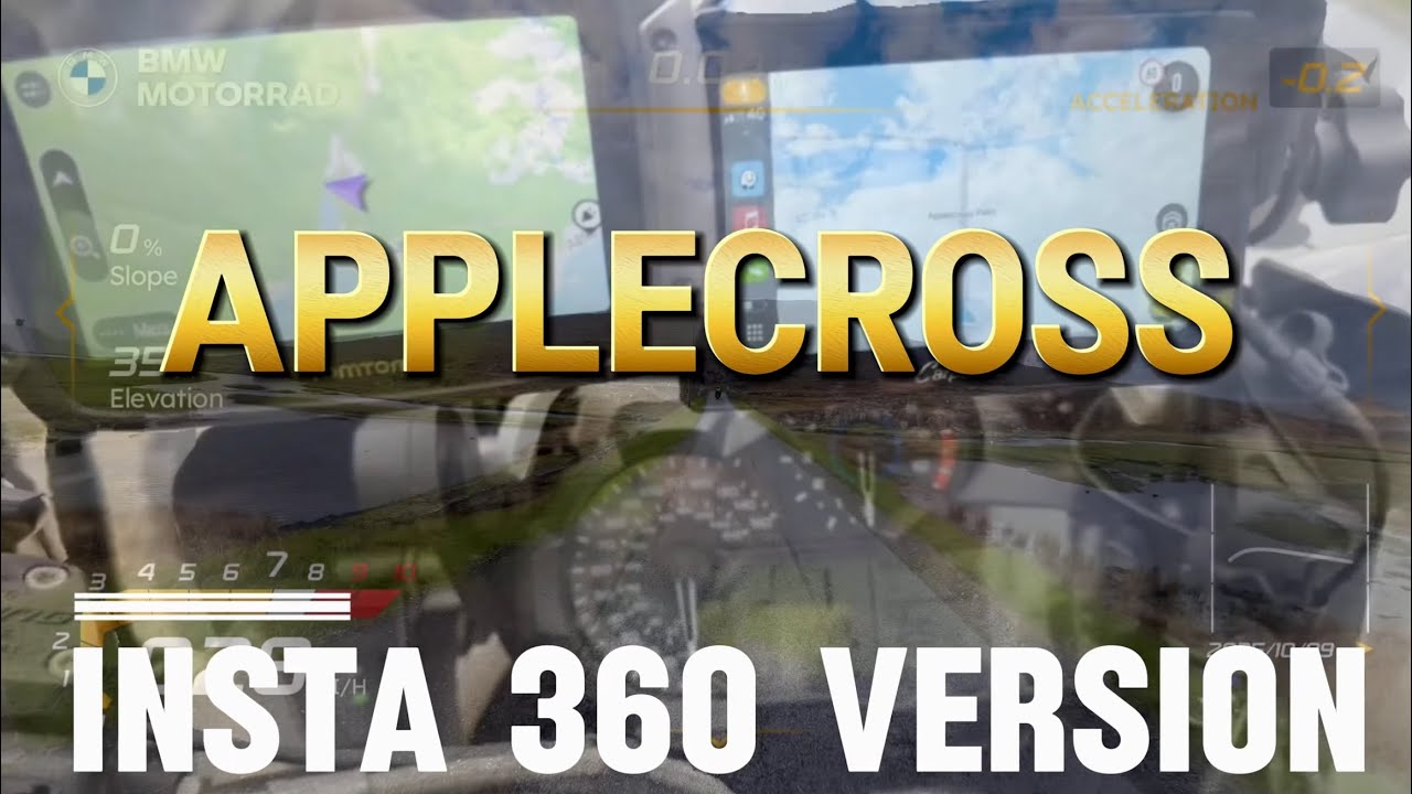 Applecross Pass Up & Over 2160P 🤘👍 insta 360