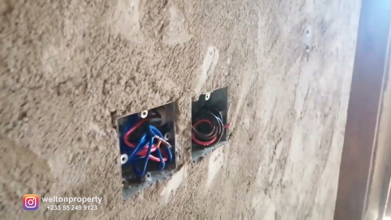 110v & 220v Professional Electrical Wiring When Building in Ghana YouTube