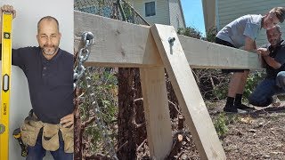 How to Remove a Cedar Hedge - Holden's Beast Method