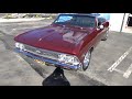 1966 Chevrolet Chevelle SS 396 Convertible test drive at Laguna Classic Cars, Laguna Beach, Ca