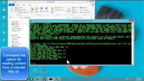 Java Swing - HTML Content Extractor from URL or File