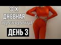 3-Х ДНЕВНАЯ ТРЕНИРОВКА НА ВСЕ ТЕЛО | ДЕНЬ 3| 5 минут | для начинающих | в домашних условиях