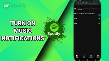 How To Turn On Music Notifications On Spotify Music And Podcasts App