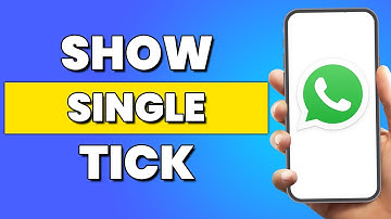 How To Show Single Tick In WhatsApp iPhone - 2025