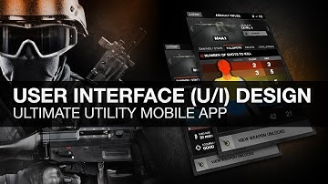 User Interface Design - Ultimate Utility Mobile App