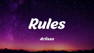 Arlissa - Rules (Lyrics)