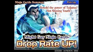 [NxB NV] 8000 Shinobites Summons (Reroll) | Might Guy | Naruto x Boruto Ninja Voltage screenshot 4