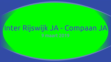 Inter Rijswijk JA1 - Compaen JA1 20190309