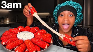 MAKING HOT CHEETO MOZZARELLA STICKS AT 3AM!