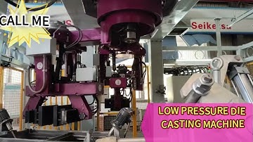 Two Manipulators Low Pressure Die Casting Machine For Zinc Alloy Mixer#castings