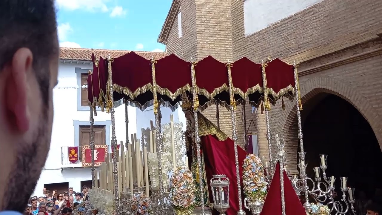 Salida Virgen Refugio Magna Mariana Guadix 2024