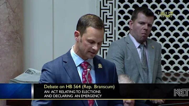 2022 Regular Session - Day 45 - HB 564, Rep, Josh ...
