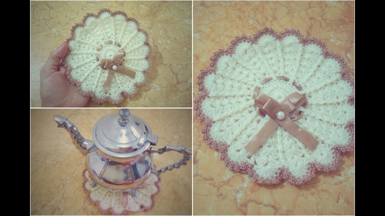 طريقة عمل قاعدة ابريق شاي (براد)