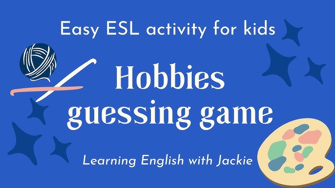 Hobbies Games, Games for English, Interactive ESL Games Online