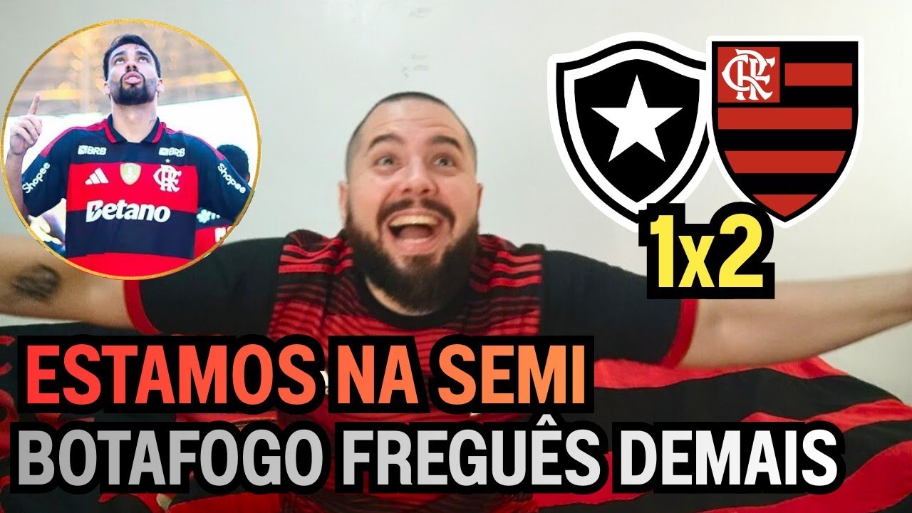 REACT MELHORES MOMENTOS BOTAFOGO 1X2 FLAMENGO - GOL DO PAQUETÁ E ...