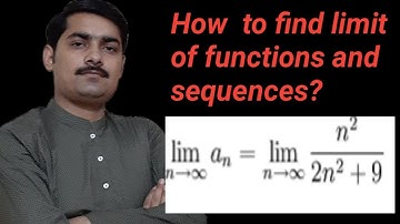 How to find limits of the functions and sequences ?   Class#12  Exercise#1.3  sindh board.