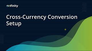 10 Basic Setup | Currency Cross Rate