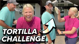 Doing the TORTILLA SMACK CHALLENGE! *Hilarious*