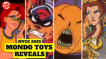 2025 NYCC MONDO TOYS REVEALS - THE REAL GHOSTBUSTERS - SWAK KATS & MORE!