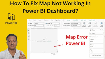 How To Fix Map Not Working In Power BI Dashboard | How To Enable Map In Power BI Desktop