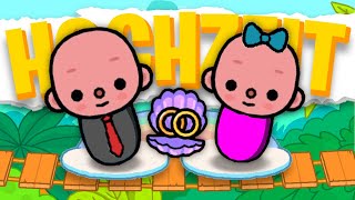 HOCHZEIT bei GEBURT in Toca Boca 😭 in Toca Boca (Toca Life World | Story Deutsch)