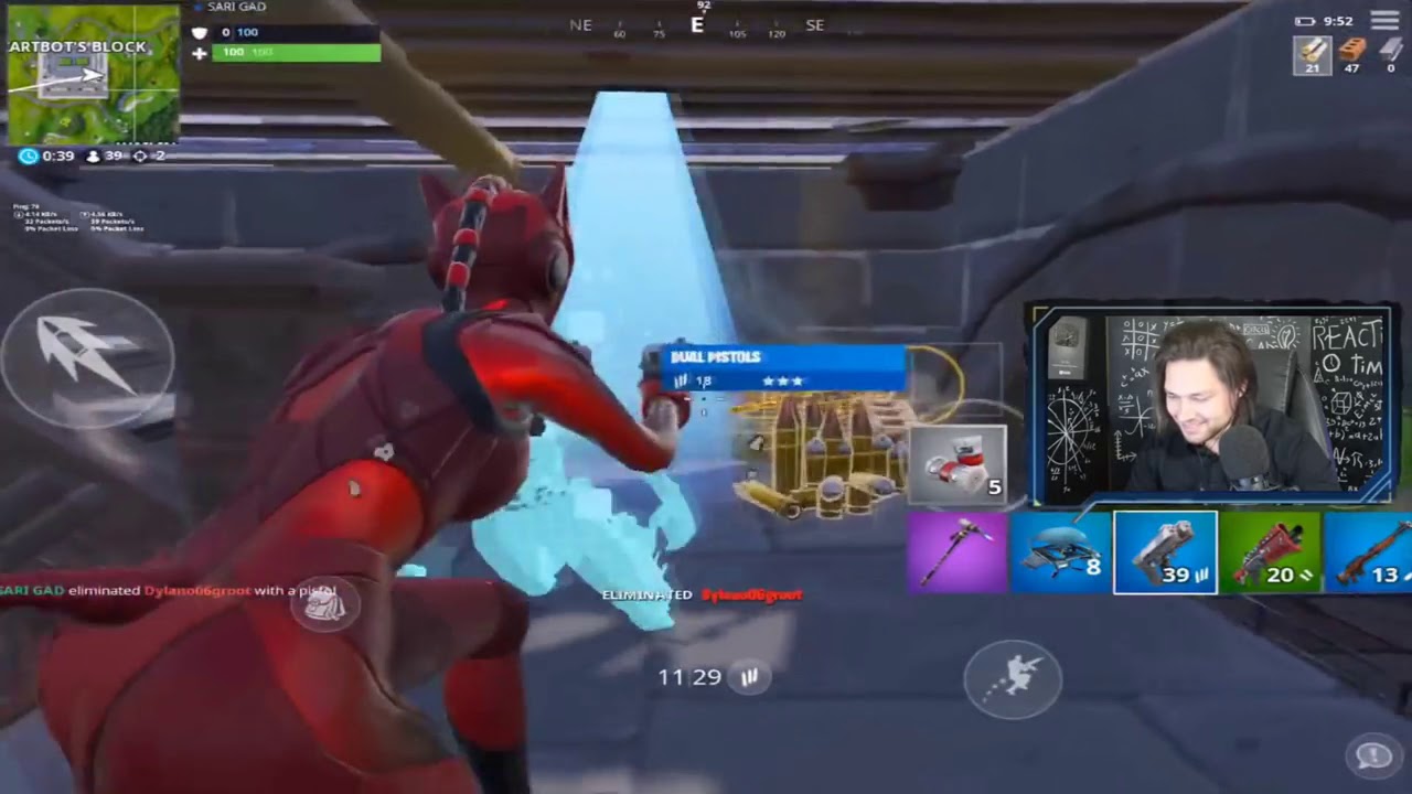 بعد غياب شهر عن اللعبة معقول صرت نوب ؟!! فورت نايت موبايل