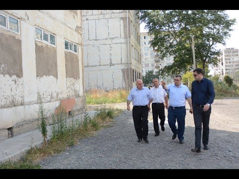 09.08.2017 დავით ჯიქიამ და გრიგოლ ნემსაძემ სკოლებში მიმდინარე სამუშაოები დაათვალიერეს