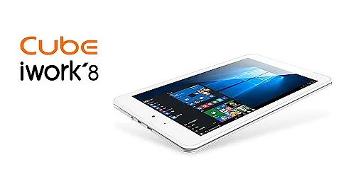 CUBE iWork8 Ultimate 8" IPS Screen Windows 10 Pro Android 5.1 Dual OS Intel Atom X5 Tablet PC